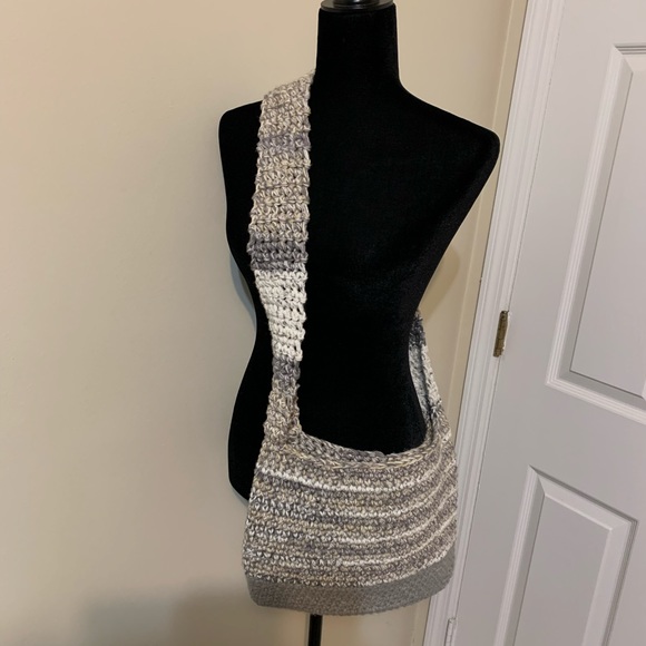 Crossbody Bag, handmade, crochet - Picture 1 of 16